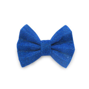 London Blue Sparkle Bow Tie